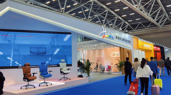 The 51st CIFF 2023 guangzhou was successfully held ,Hookay office Furniture was exhibiting at the second edition between 27-31.