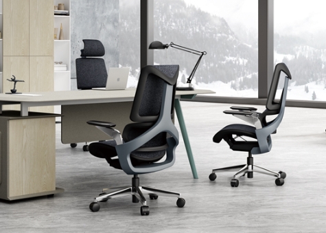 office chair with forward tilt