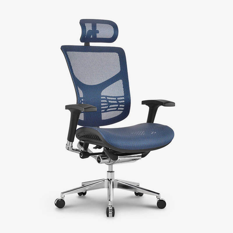 Star ergonomic executive desk chair with aluminum mechanism