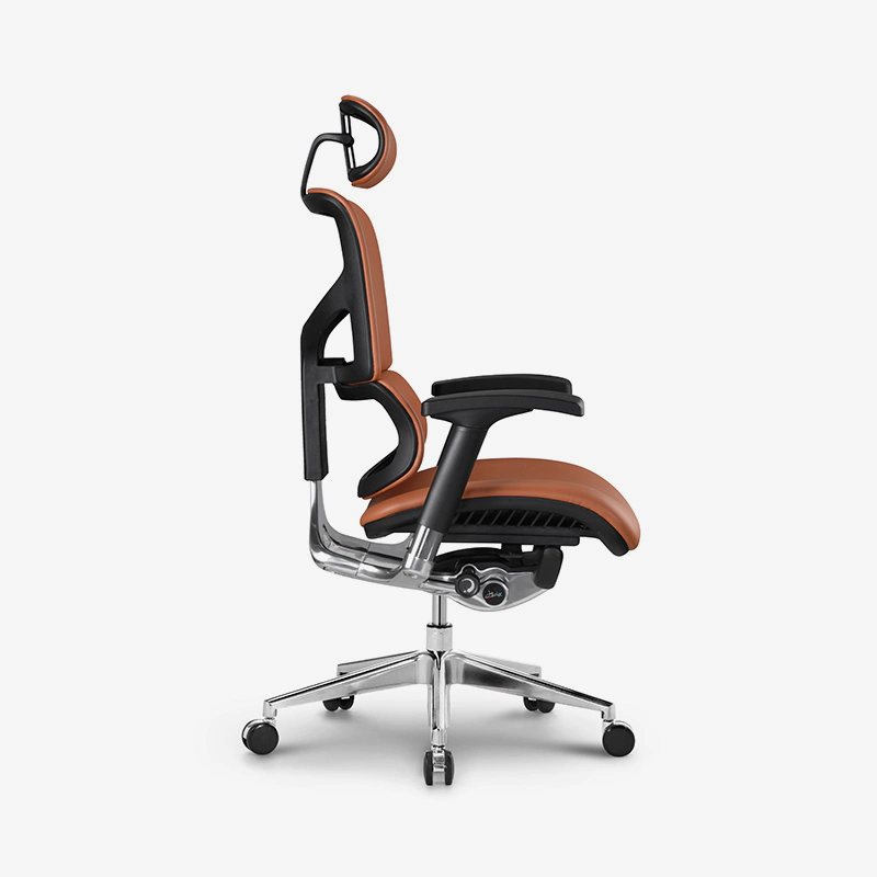 product-Hookay Chair-Ergonomic Office Chair With Lumbar Support Sail Leather Ergonomic Executive Cha-1