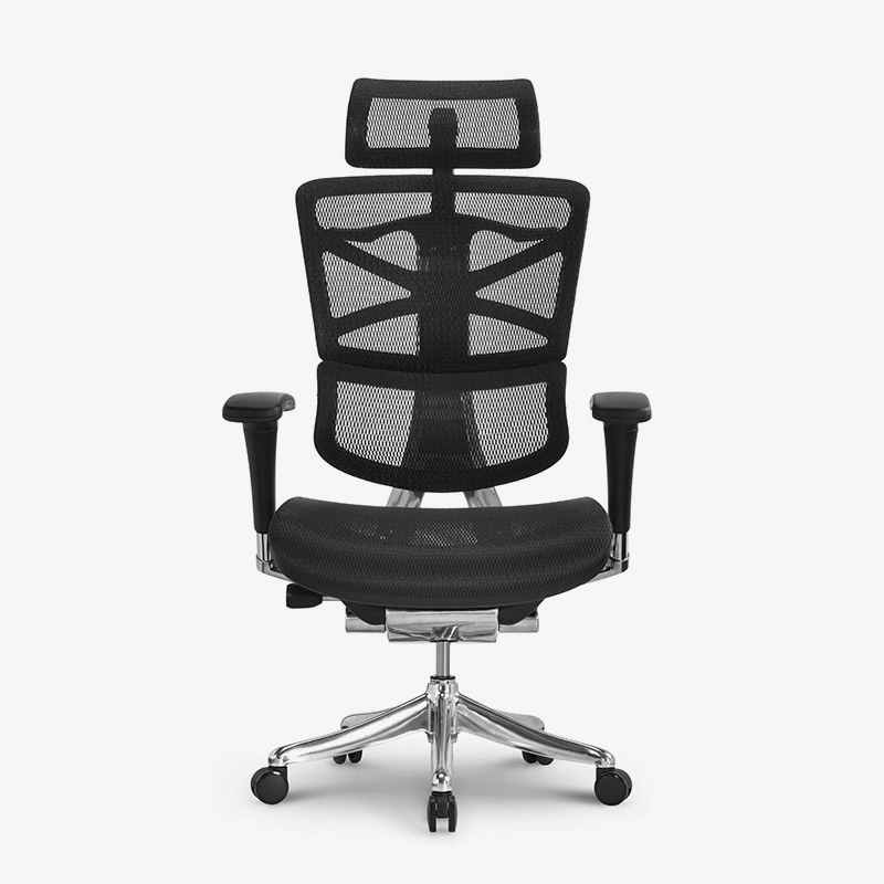 New design ergonomic office chair with aluminum mechanism ergonomic mesh chair HSRM01
