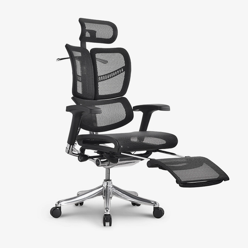 Fly Unique Design Luxury Ergonomic Executive Chair With Footrest RFYM01