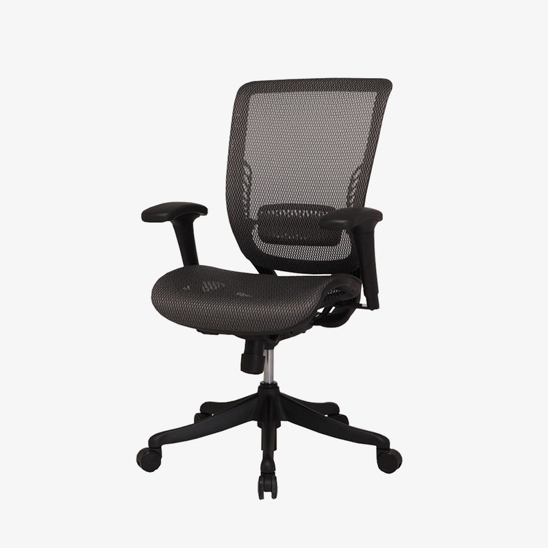 product-Black Office Task Chair, Ergonomic Office Chair With Mesh Back-Hookay Chair-img-2
