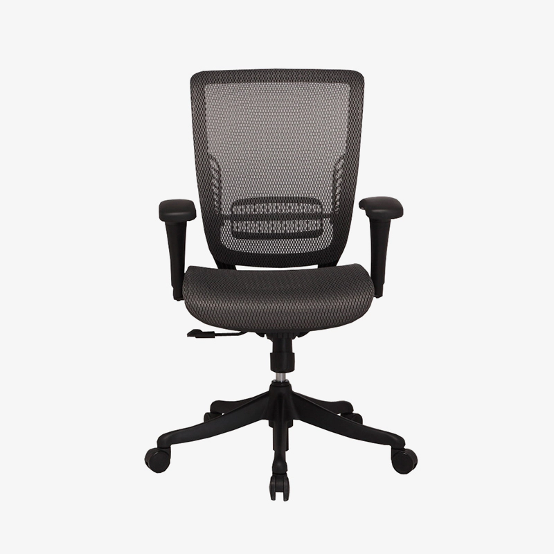 product-Hookay Chair-Black Office Task Chair, Ergonomic Office Chair With Mesh Back-img-1
