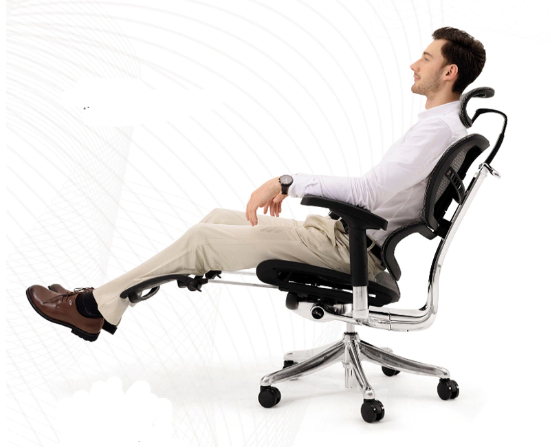 Fly Unique Design Luxury Ergonomic Executive Chair With Footrest...