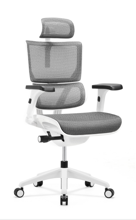 news-Lighten Up Your Home Office with a White Ergonomic Office Chair-Hookay Chair-img